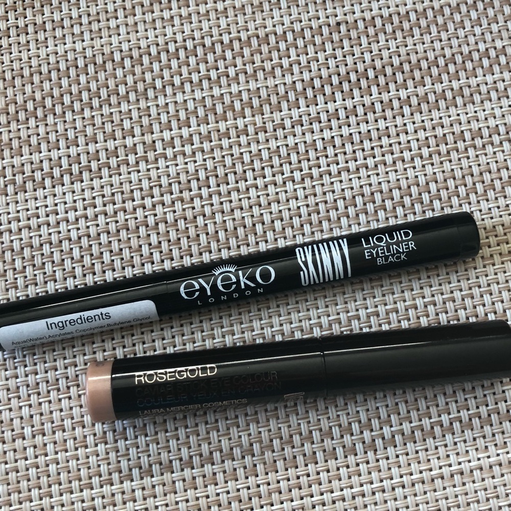 Eyeko Laura Mercier Rosegold Set Eyeliner Shadow